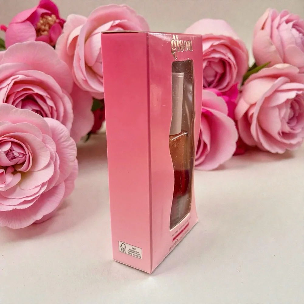 💎 Gisou Honey Infused Hydrating Lip Oil Strawberry Sorbet Full-Size New In Box